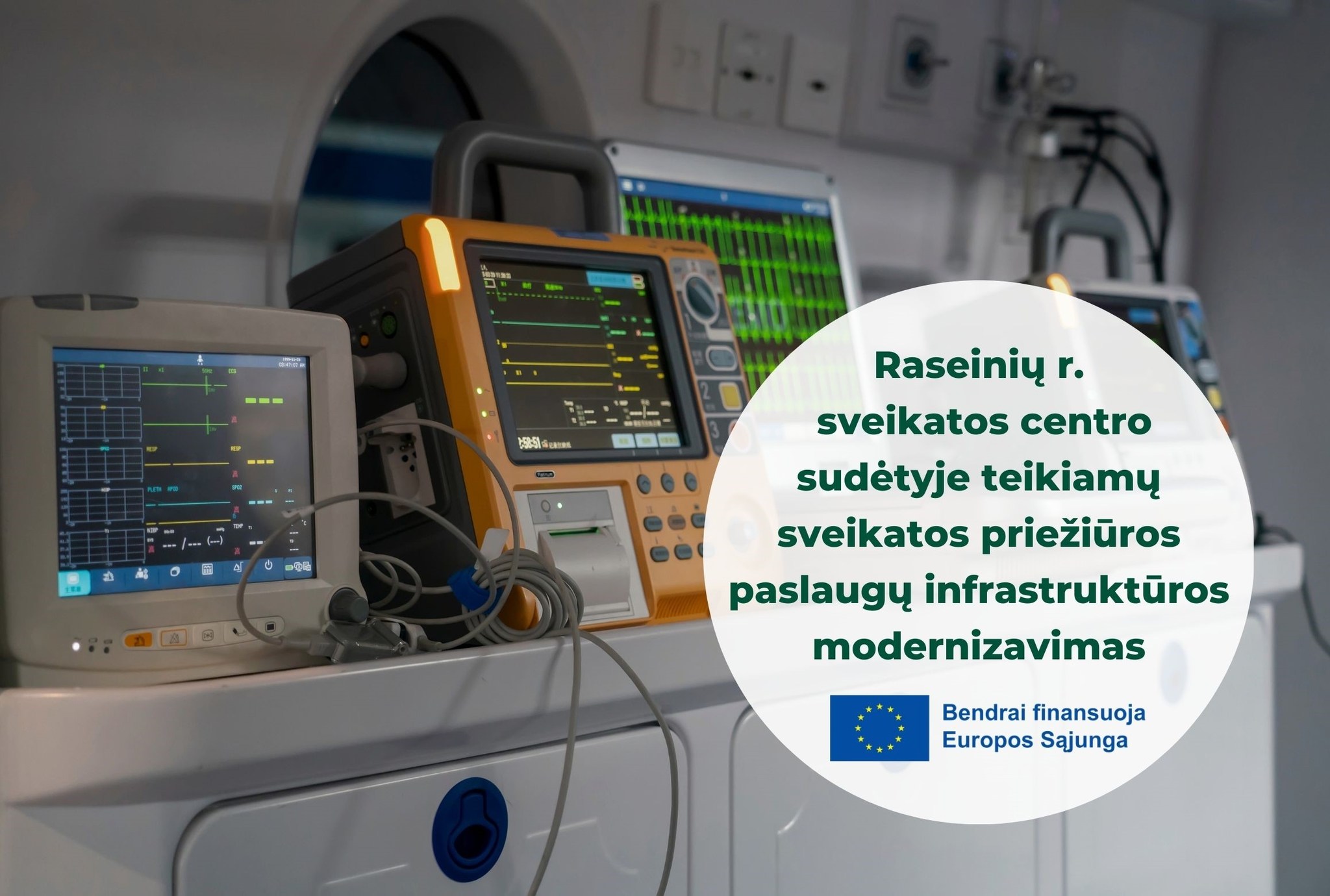 Pasirašyta projekto „Raseinių rajono sveikatos centro sudėtyje teikiamų sveikatos priežiūros paslaugų infrastruktūros modernizavimas“ sutartis Nr. 09-